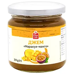 Джем Fine Life Маракуя -Манго 210 г