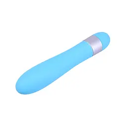 Вібратор M-mello Precious Passion 17 см блакитний - мініатюра 3