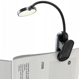 Лампа Baseus Comfort Reading Mini Clip Lamp (DGRAD-0) Dark Gray - мініатюра 3