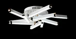 Світлодіодна люстра Splendid Ray L1647/10 LED (WT+GD), білий, золото, 110 Вт, від 10-18 м² - мініатюра 2