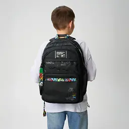 Рюкзак шкільний Yes TS-47 Street Style чорний (559917) - мініатюра 15
