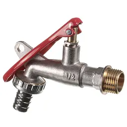 Кран поливу з вухом під замок Koer KR.249 - 1/2" KR3072 - мініатюра 2