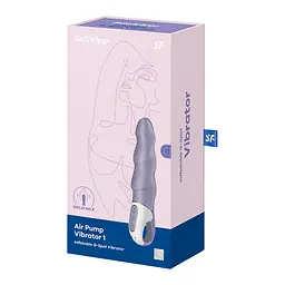 Вібратор надувний Satisfyer Air Pump Vibrator 1 - мініатюра 6