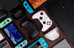 Геймпад 8BitDo Ultimate Bluetooth Black Edition [80NA] [90221] - мініатюра 10