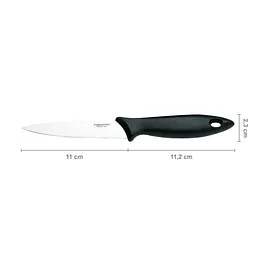 Набір ножів у дерев'яному блоці Fiskars Essential (1023782) - мініатюра 5