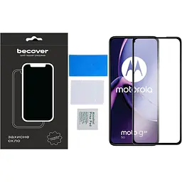 Захисне скло BeCover для Motorola Moto G84 Black (710108) - мініатюра 2