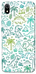 TPU чохол Demsky Dino pattern для Xiaomi Redmi 7A