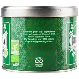 Чай зелений Kusmi Tea Spearmint М'ята органічний, 100 г - мініатюра 6