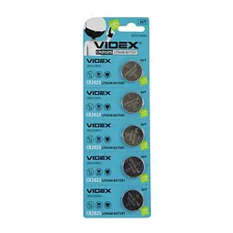 Батарейка VIDEX 2025 BLI 5 (4388)