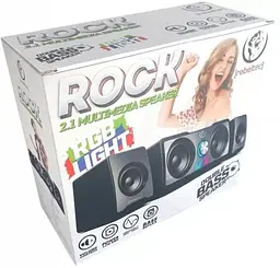 Акустична система Rebeltec Rock 2.1 Black - мініатюра 2