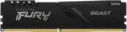 Пам'ять ПК DDR4 32GB KIT (16GBx2) 3200 FURY Beast Kingston teh0014350