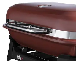 Гриль електричний Weber Lumin Compact 1000 червоний (91040979) - мініатюра 2