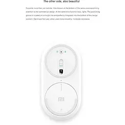 Миша Bluetooth XIAOMI Mi Wireless HLK4008GL бездротова золотиста - мініатюра 2