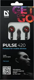 Навушники Defender Pulse 420червоний(63424) (6217089) - мініатюра 4