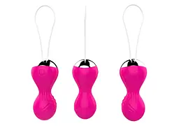 Вагінальні кульки Boss Remote Control Tighten Vibrating Egg 8 см (рожевий) - мініатюра 15