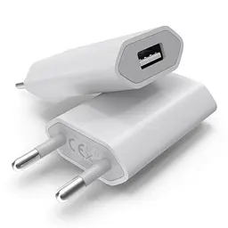 Мережевий зарядний пристрій для всіх телефонів з USB-входом на 1 А зарядний адаптер OEm 5w - мініатюра 5