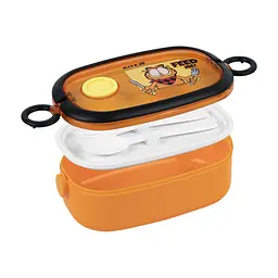 Ланч-бокс дитячий Kite Garfield , 900 мл, помаранчевий (GF25-1180) - мініатюра 4