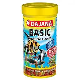 Корм для акваріумних риб у пластівцях Dajana TROPICA BASIC 250 мл/50 г