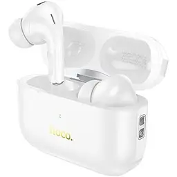 Навушники бездротові Hoco EW56 TWS Bluetooth 5.1, з мікрофоном, вакуумні, білі