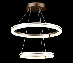 Підвісна світлодіодна люстра Splendid Ray LF9841/2 LED MK CF з кільцевим дизайном і димером - мініатюра 5
