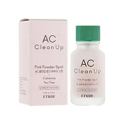 Точковий засіб для боротьби з акне AC Clean Up Pink Powder Spot Etude House 15 мл