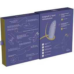 Вібратор для точки G з вакуумною стимуляцією Womanizer OG Lilac - мініатюра 9