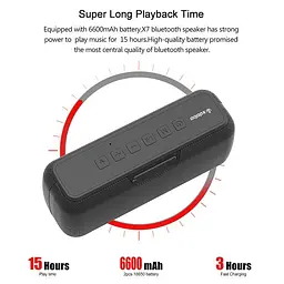 Портативна акустика Xdobo X7 50W бездротова до 8 годин - мініатюра 8