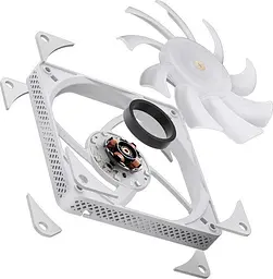 Вентилятор Jonsbo HF1215 White ARGB (120mm, 700-1800RPM, 29.7dB, 4pin+LED 3pin) (HF1215 White ARGB) - мініатюра 7