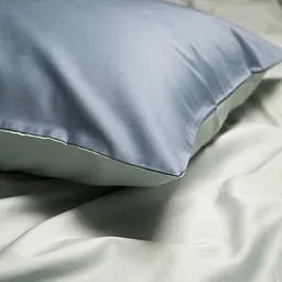 Наволочки сатин premium 300ТС Lotus Home - Florida денім 50x70 (2 од) - мініатюра 2