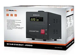 Стабілізатор Real-El Stab Energy-2000 Black - мініатюра 7
