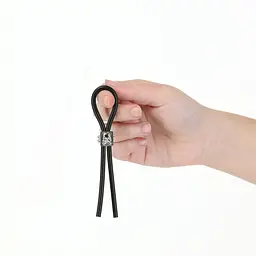 Ерекційне кільце-ласо Lux Active TeTher Adjustable silicone Cock Tie - мініатюра 7