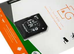 Картка пам'яті 64 Гб MicroSDXC "T&G" Чорна, флешка Мікро СД карта пам'яті на телефон з адаптером С10 (UHS-3) (NS) - мініатюра 2