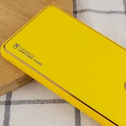 Шкіряний чохол Xshield для Samsung Galaxy M53 5G Жовтий / Yellow - мініатюра 3