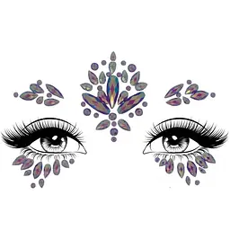 Наліпки Leg Avenue Verity face jewels sticker