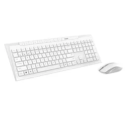 Бездротовий комплект клавіатура та миша Rapoo M8210 Bluetooth White - мініатюра 3