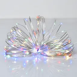Електрогірлянда Yes! Fun нитка на мідному дроті 50 LED статична 5 м різнокольорова (975039) - мініатюра 3