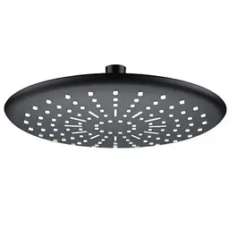 Верхній душ Mixxus SH-15-OH 230 мм black LE2783, Чорний матовий
