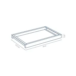Таця Kela Kiril 43 x 27.5 х 4 см (12598) - мініатюра 3