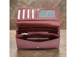 Жіночий гаманець Натуральна шкіра Cortina 5072 rosso Червоний 18x9 см TONY PEROTTI acs0032567 - мініатюра 2