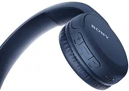 Навушники Sony WH-CH510 On-ear Wireless Mic Blue (WHCH510L.CE7) - мініатюра 4