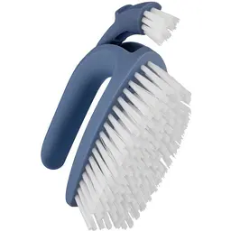 Щітка для миття 2 в 1 Ardesto Solid 13х7 см блакитна (ARHE1308B)