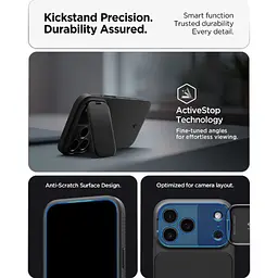Чохол Spigen Optik Armor для iPhone 17 Pro Black (ACS09953) - мініатюра 16
