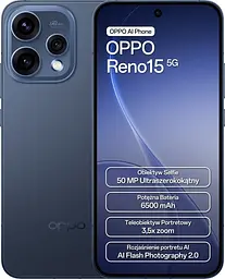 Смартфон Oppo Reno 15 5G 8/512GB Twilight Black Global CPH2825