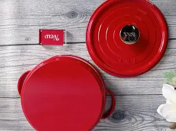 Сотейник чавунний O.M.S. Collection 3365-28 4 л Red - мініатюра 5