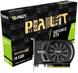 Відеокарта GeForce GTX 1650 4GB Palit StormX (NE51650006G1-1170F) Б/В