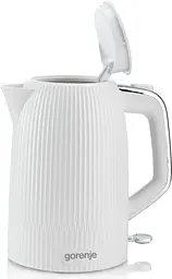 Gorenje Електрочайник 1.7л, Strix-контроль, білий матовий - мініатюра 3