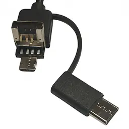Камера ендоскоп з кабелем на 5 метрів 7 мм із підсвічуванням під Android USB micro USB Type-C - мініатюра 7