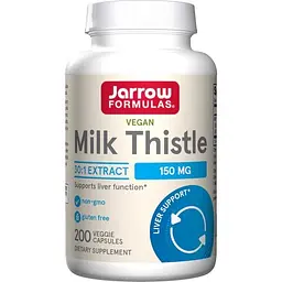 Натуральна добавка Jarrow Formulas Milk Thistle 150 mg, 200 капсул