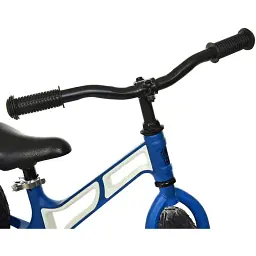 Біговел дитячий Profi Kids HUMG1207A-3 колеса 12 дюймів синьо-білий - мініатюра 4