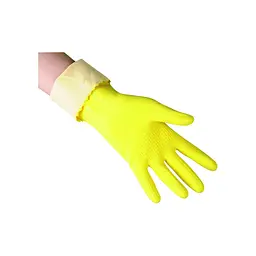 Рукавички господарські Vileda Super Grip Латексні Надміцні Розмір L (8001940003368) - мініатюра 2